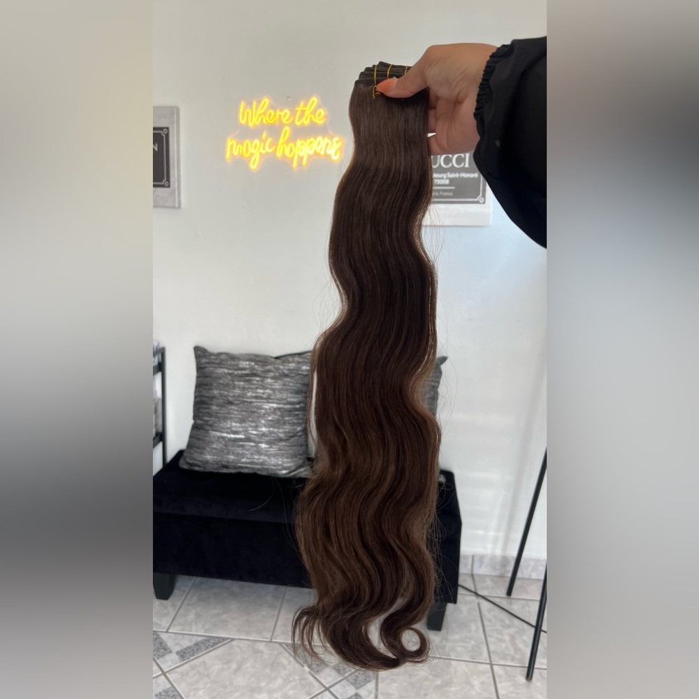 Human Remi hair extensions